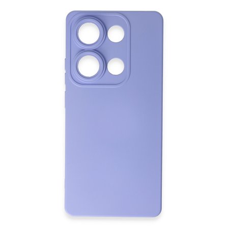 Redmi Note 13 Pro 4G Kılıf Nano içi Kadife Silikon - Lila
