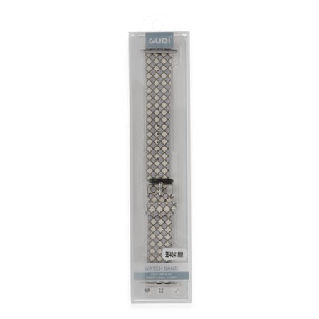 Watch 42mm Karo Motif Kordon - Lila