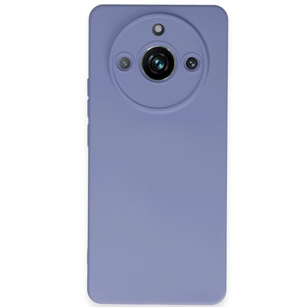 Realme 11 Pro Kılıf Nano içi Kadife Silikon - Lila