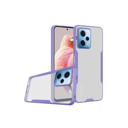 Note 12 5G Kılıf Platin Silikon - Lila