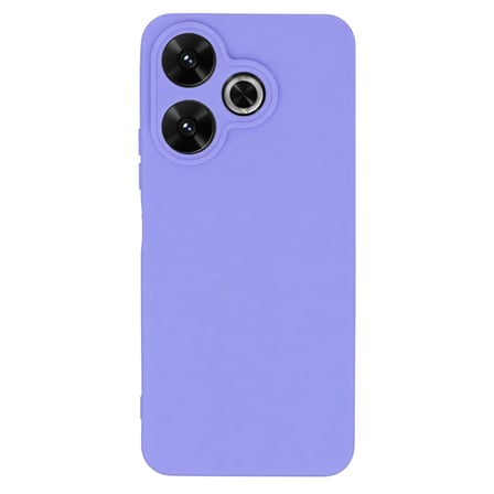 Redmi 13 4G Kılıf First Silikon - Lila