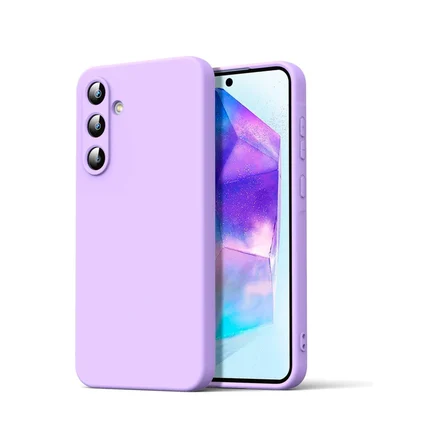 Galaxy A16 5G Kılıf Nano içi Kadife Silikon - Lila