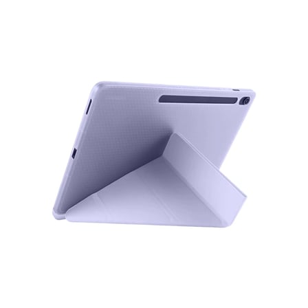 iPad Pro 11 (2024) Kılıf Kalemlikli Hugo Tablet Kılıfı - Lila