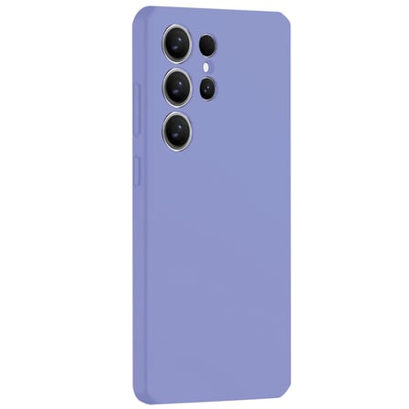 Galaxy S25 Ultra Kılıf Nano içi Kadife Silikon - Lila