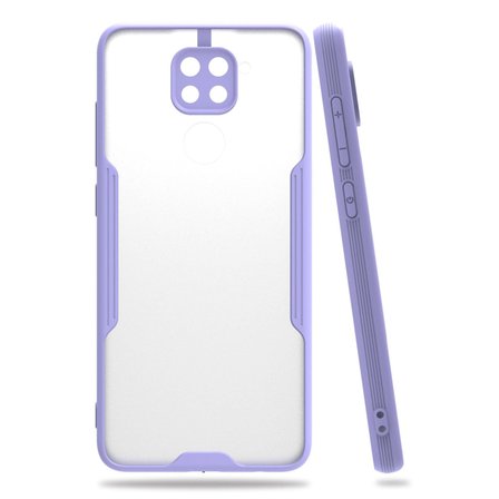 Note 9 Kılıf Platin Silikon - Lila