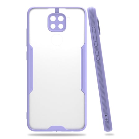 Redmi Note 9 Kılıf Platin Silikon - Lila