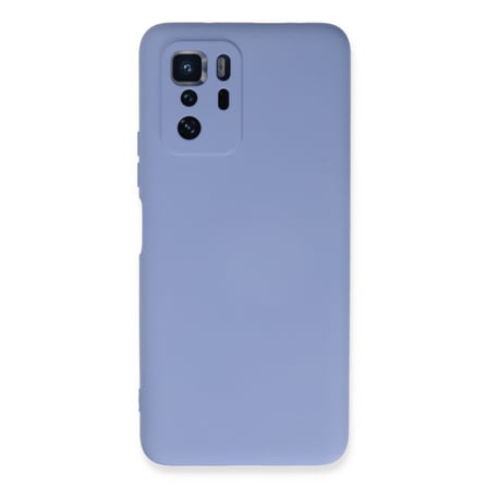Poco X3 GT Kılıf Nano içi Kadife Silikon - Lila