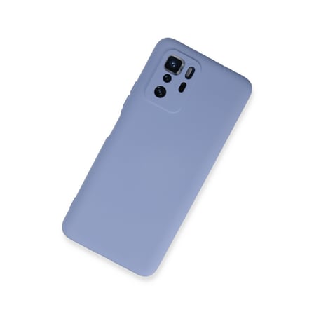Poco X3 GT Kılıf Nano içi Kadife Silikon - Lila