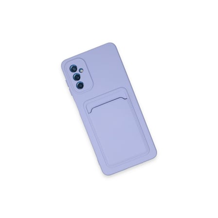 Galaxy A14 4G Kılıf Kelvin Kartvizitli Silikon - Lila