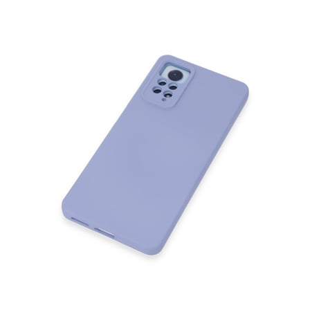 Redmi Note 12 Pro 4G Kılıf Nano içi Kadife Silikon - Lila