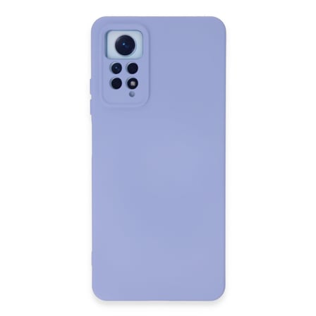 Redmi Note 12 Pro 4G Kılıf Nano içi Kadife Silikon - Lila