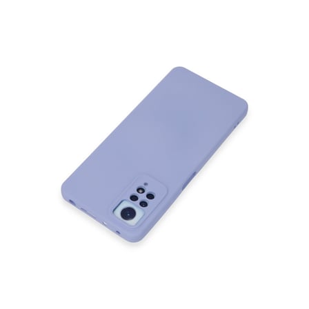 Redmi Note 12 Pro 4G Kılıf Nano içi Kadife Silikon - Lila