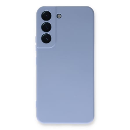 Galaxy S22 Plus Kılıf Nano içi Kadife Silikon - Lila