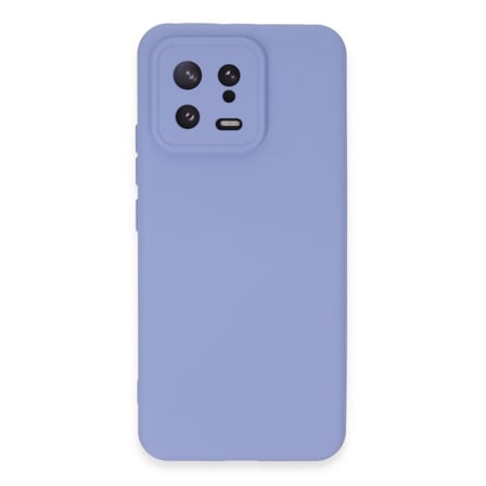 Mi 13 Kılıf Nano içi Kadife Silikon - Lila