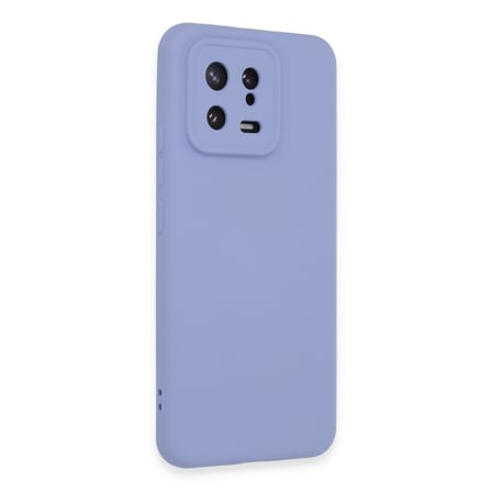 Mi 13 Kılıf Nano içi Kadife Silikon - Lila