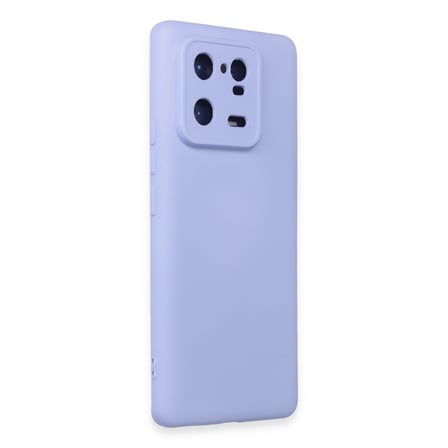 Mi 13 Pro Kılıf Nano içi Kadife Silikon - Lila