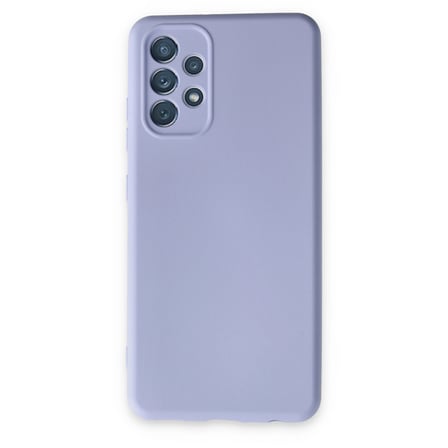 Galaxy A13 4G Kılıf Nano içi Kadife Silikon - Lila