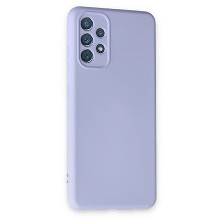 Galaxy A13 4G Kılıf Nano içi Kadife Silikon - Lila