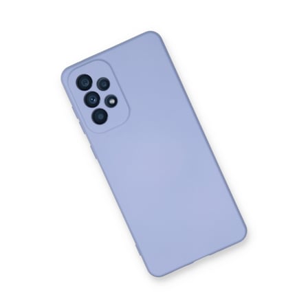 Galaxy A53 5G Kılıf Nano içi Kadife Silikon - Lila