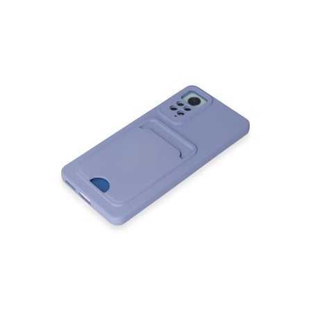 Redmi Note 11 Pro Kılıf Kelvin Kartvizitli Silikon - Lila