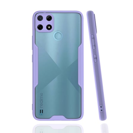 C25Y Kılıf Platin Silikon - Lila