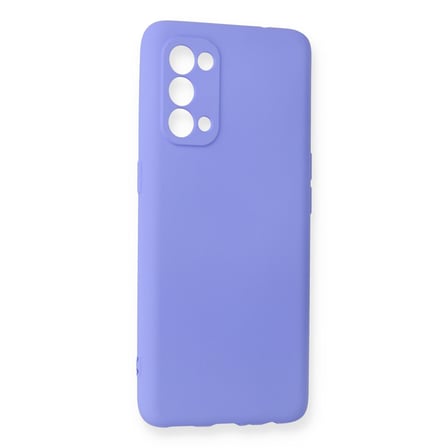 Reno 5 Pro Kılıf First Silikon - Lila