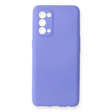 Erdo Ticaret Oppo Reno 5 Kılıfı Lila First Silikon