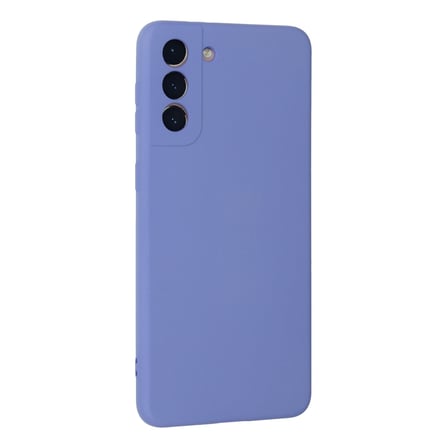 Galaxy S21 Plus Kılıf Nano içi Kadife Silikon - Lila