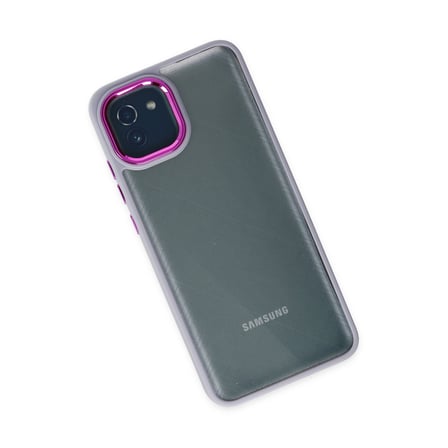 Galaxy A03 Kılıf Dora Kapak - Lila