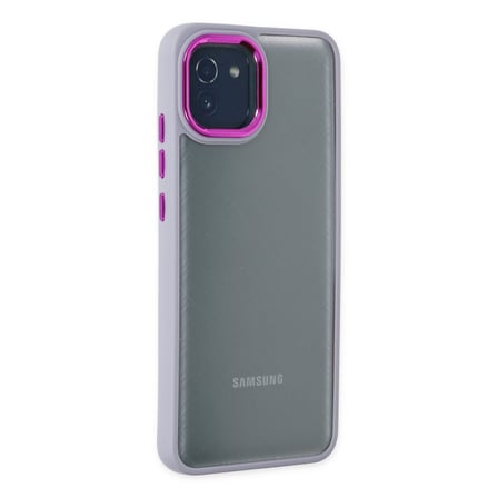 Galaxy A03 Kılıf Dora Kapak - Lila