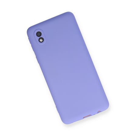 Galaxy A01 Core Kılıf First Silikon - Lila