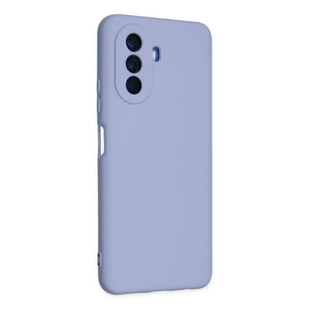 Nova Y70 Kılıf Nano içi Kadife Silikon - Lila