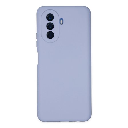 Nova Y70 Kılıf Nano içi Kadife Silikon - Lila