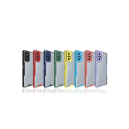 Note 10 Pro Kılıf Platin Silikon - Lila