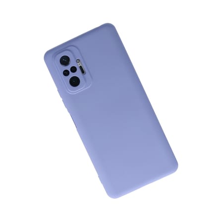 Note 10 Pro Kılıf Nano içi Kadife Silikon - Lila