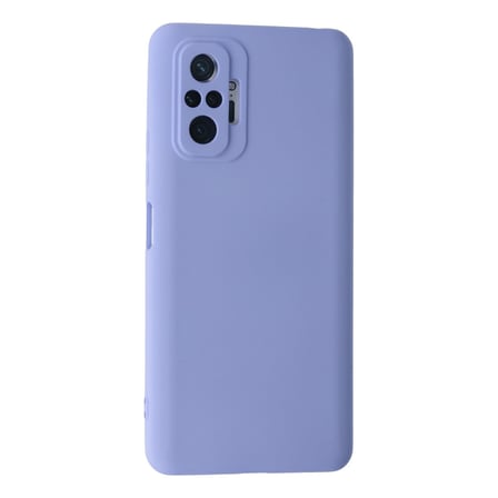 Redmi Note 10 Pro Kılıf Nano içi Kadife Silikon - Lila
