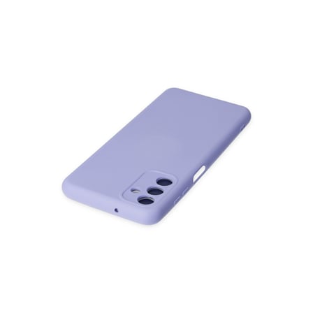 Galaxy A04S Kılıf Nano içi Kadife Silikon - Lila