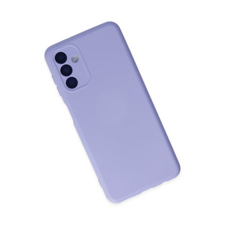 Galaxy A04S Kılıf Nano içi Kadife Silikon - Lila