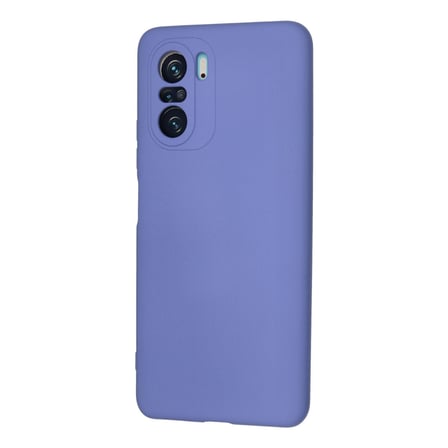 Poco F3 Kılıf Nano içi Kadife Silikon - Lila