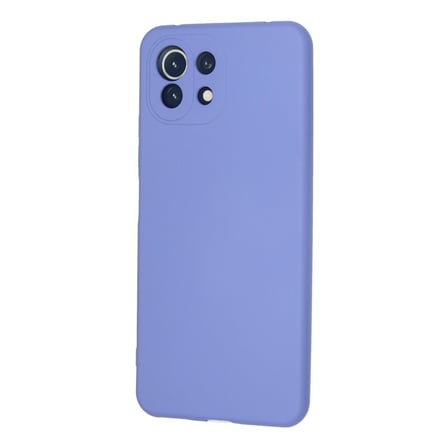 Mİ 11 Lite Kılıf Nano içi Kadife Silikon - Lila