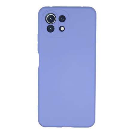 Mİ 11 Lite Kılıf Nano içi Kadife Silikon - Lila