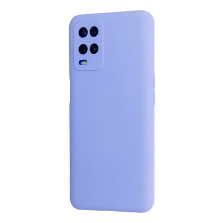 A54 4G Kılıf Nano içi Kadife Silikon - Lila