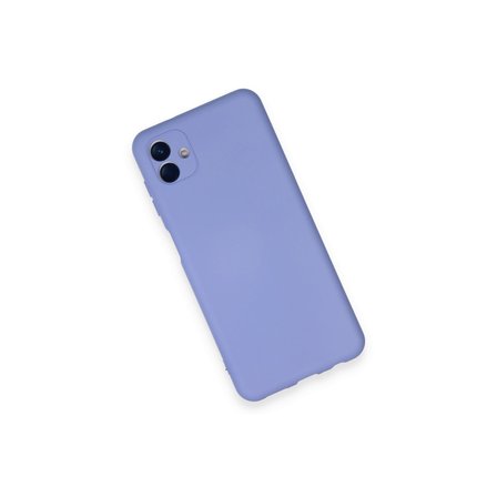 Galaxy A04 Kılıf Nano içi Kadife Silikon - Lila