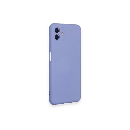 Galaxy A04 Kılıf Nano içi Kadife Silikon - Lila