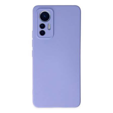 Mi 12 Lite Kılıf Nano içi Kadife Silikon - Lila
