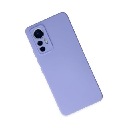 Mi 12 Lite Kılıf Nano içi Kadife Silikon - Lila