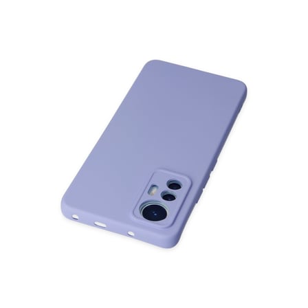 Mi 12 Lite Kılıf Nano içi Kadife Silikon - Lila