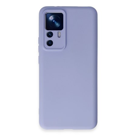 Mi 12T Pro Kılıf Nano içi Kadife Silikon - Lila