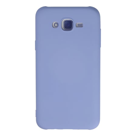 Galaxy J7 Kılıf Nano içi Kadife Silikon - Lila