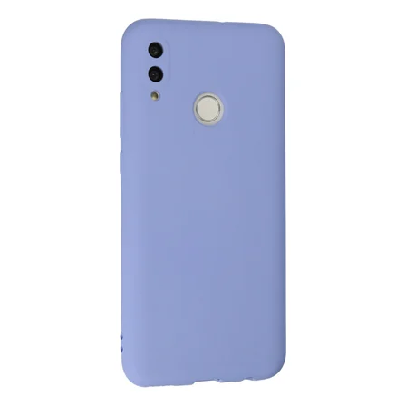 P Smart 2019 Kılıf Nano içi Kadife Silikon - Lila
